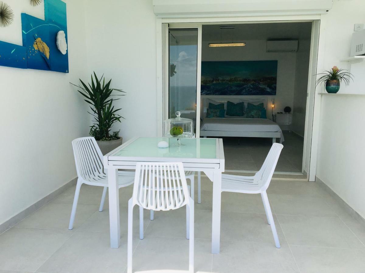 Studio Cozy Melissa Elegance - Guadeloupe , Le Gosier , Dampierre - Avec Pleine Vue Mer - Ocean A 180 Degres Eksteriør bilde